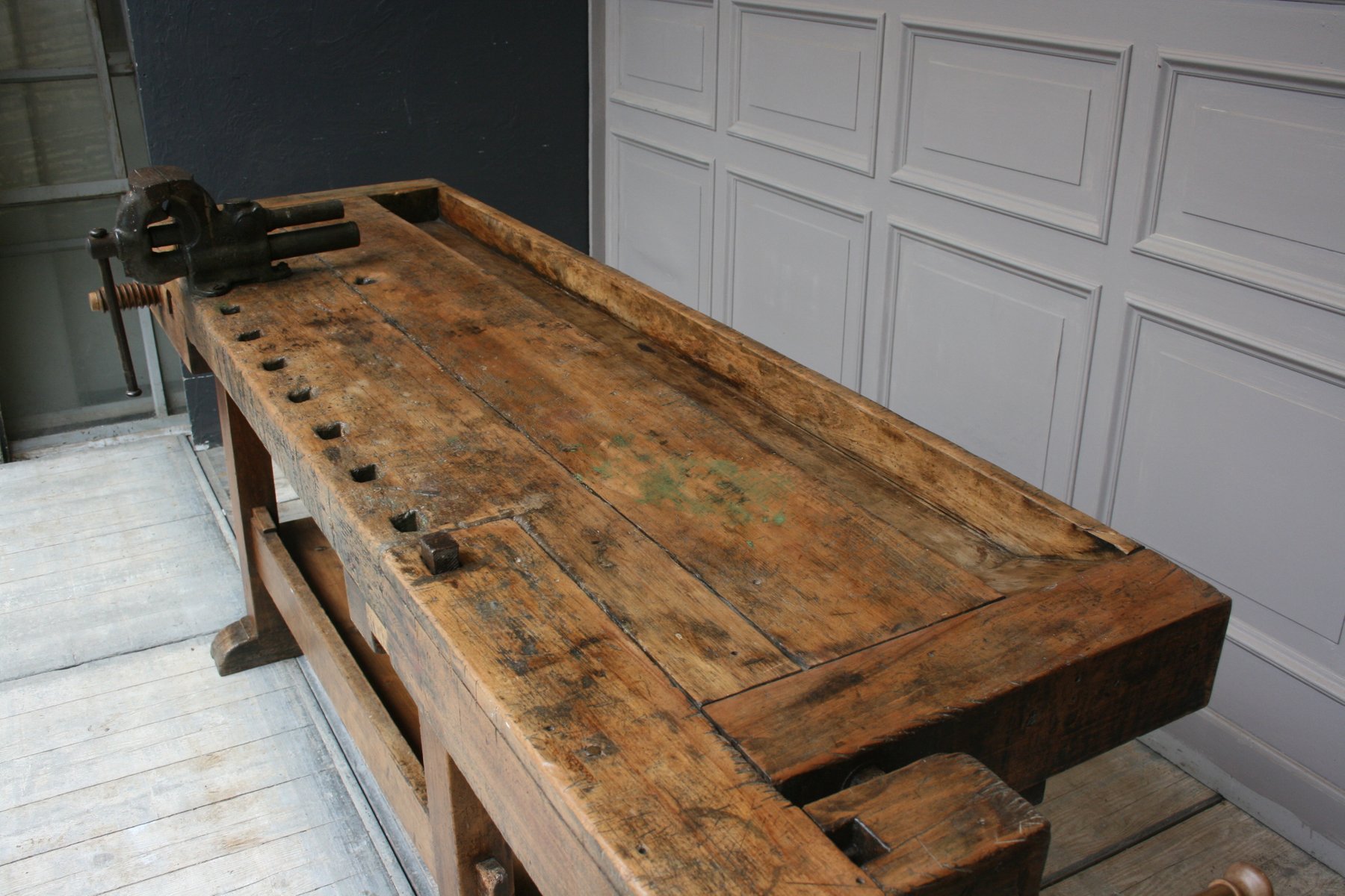 Antike Werkbank bei Pamono kaufen