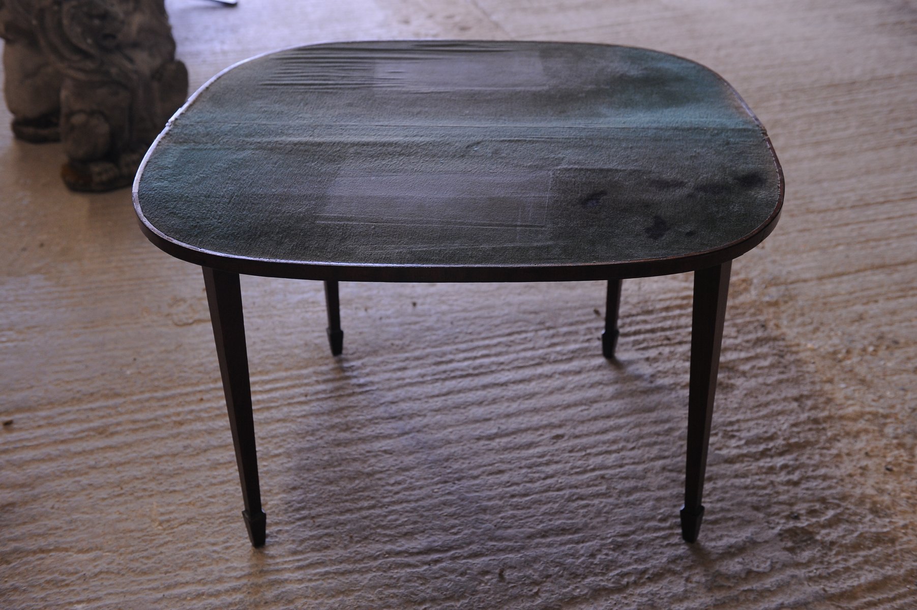 Klappbarer Kartentisch aus Mahagoni, 19. Jh bei Pamono kaufen