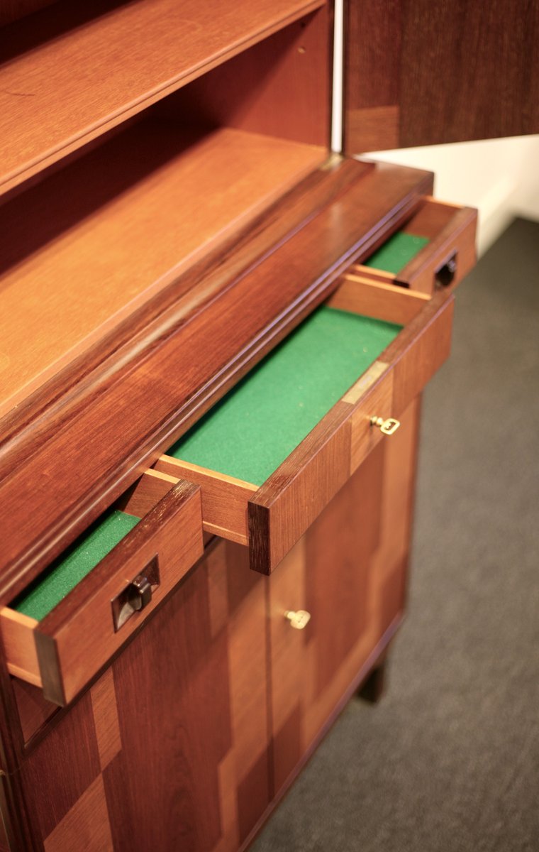 Middle Kingdom Schrank aus Palisander, Teak & Mahagoni von Carl