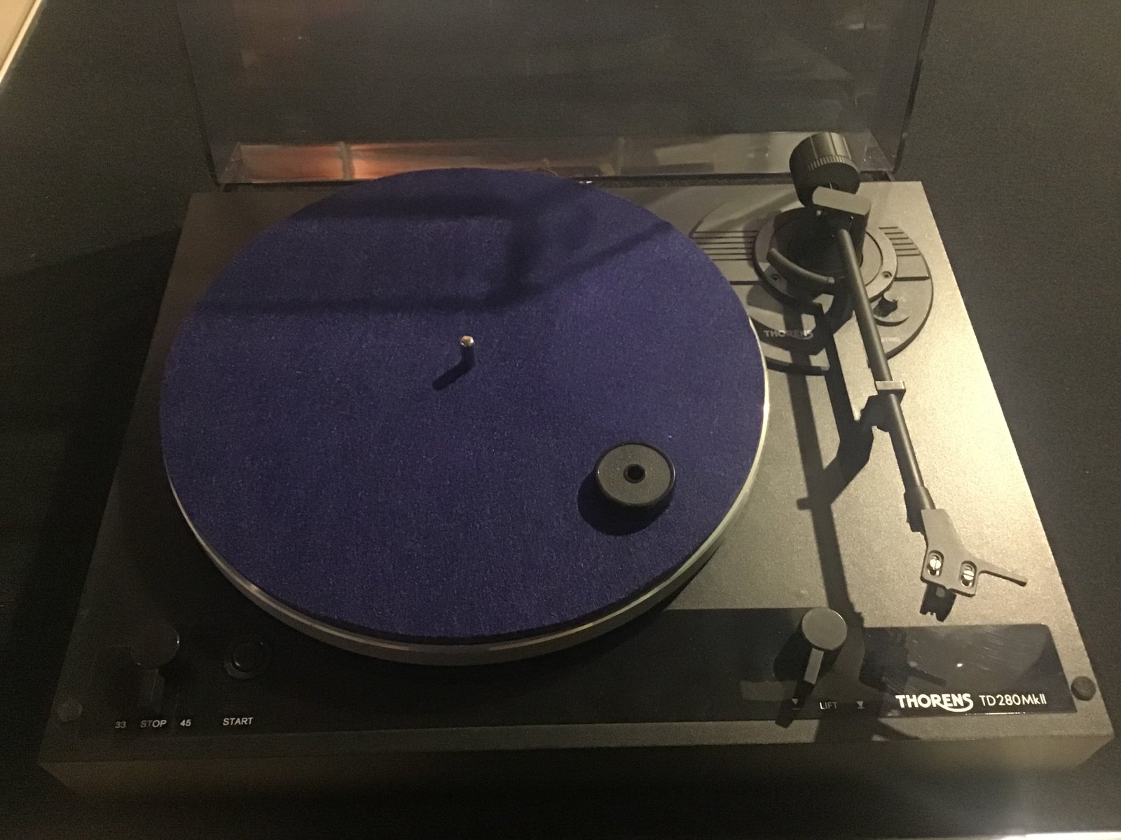 Deutscher TD 280 Mk II Plattenspieler von Thorens, 1991 bei Pamono kaufen