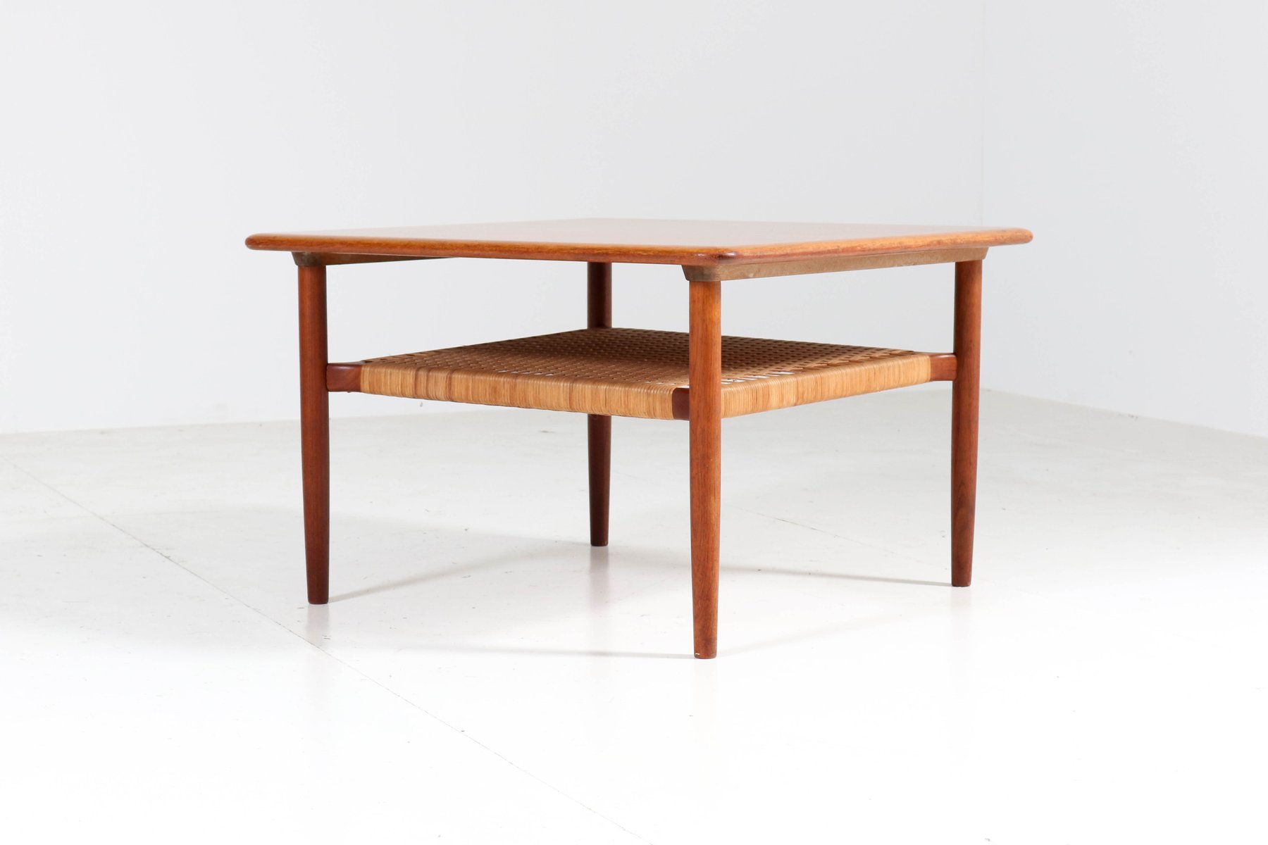 Teak Coffee Table by Gunnar Schwartz, 1960s for sale at Pamono