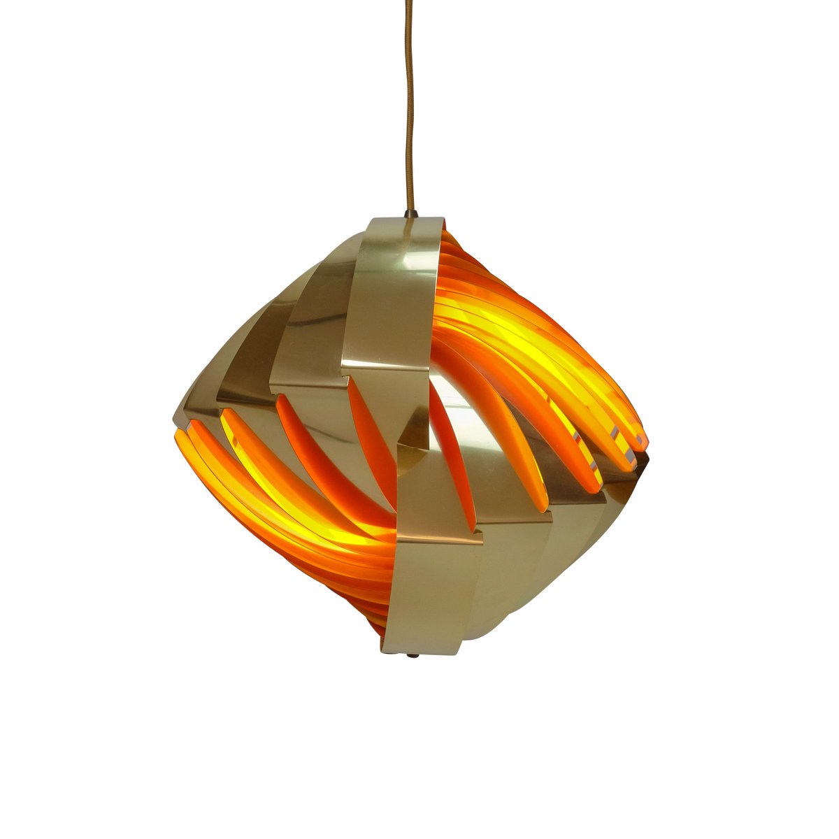 Lampe à Suspension par Louis Weisdorf pour Lyfa, 1960s en ... Lampe à Suspension par Louis Weisdorf pour Lyfa, 1960s en ...