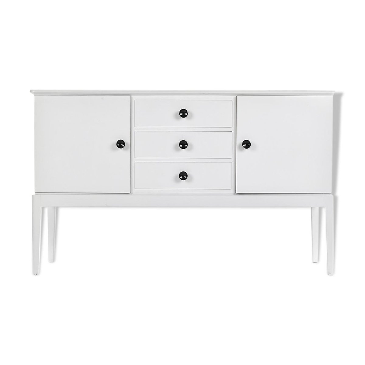 White Sideboard, 1970s for sale at Pamono