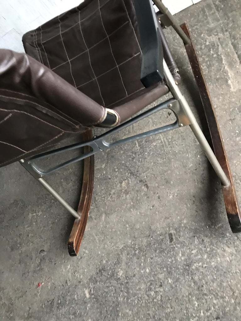 Japanese Rocking Chair by Takeshi Nii, 1950s for sale at Pamono