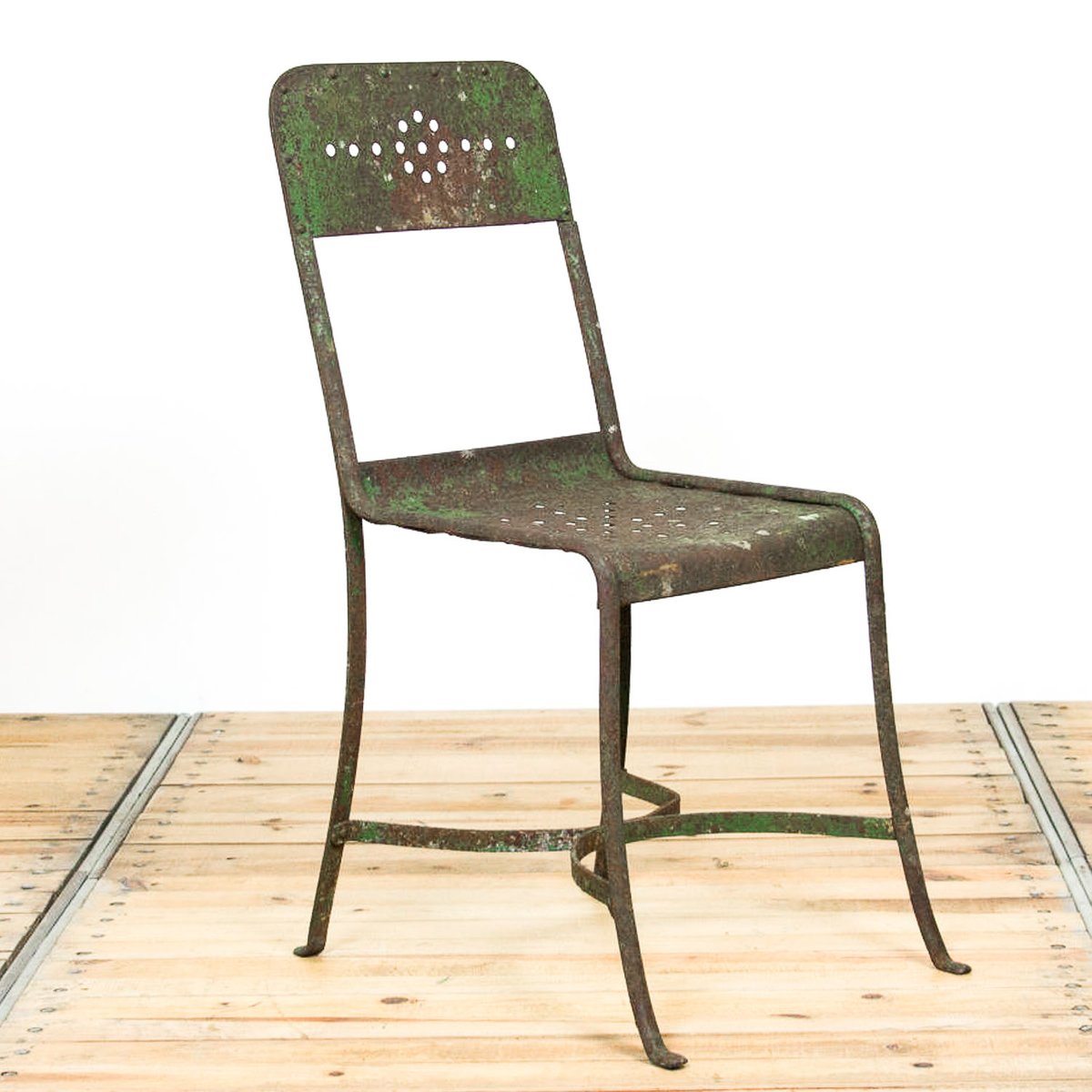 Industrial Metal Side Chair