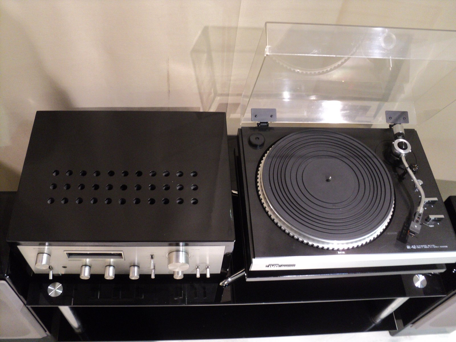 HiFi Anlage mit Pioneer Verstärker & Plattenspieler von ESB für Pioneer für Jvc, 1970er, 6er