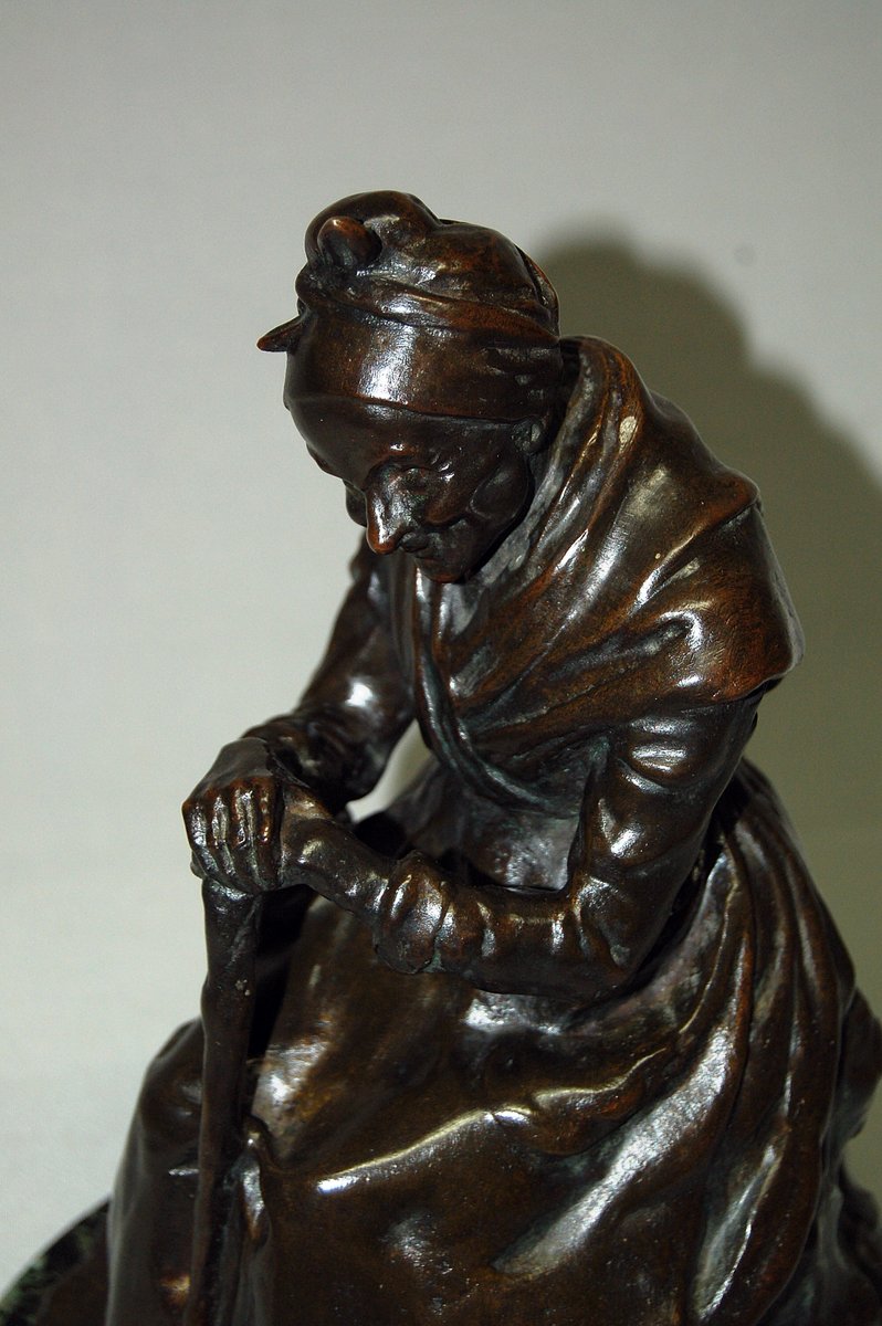 Antique Bronze Sculpture by Gobert for sale at Pamono