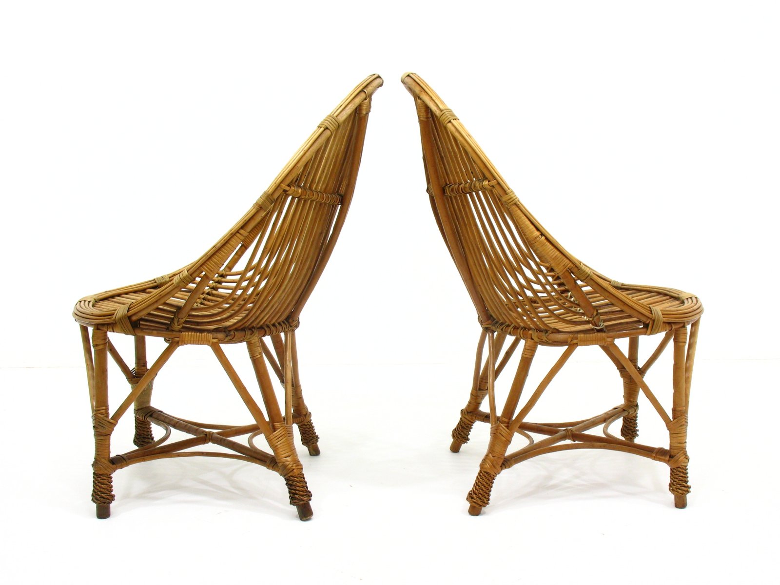 Gartenmöbel aus Korbgeflecht, 1980er bei Pamono kaufen