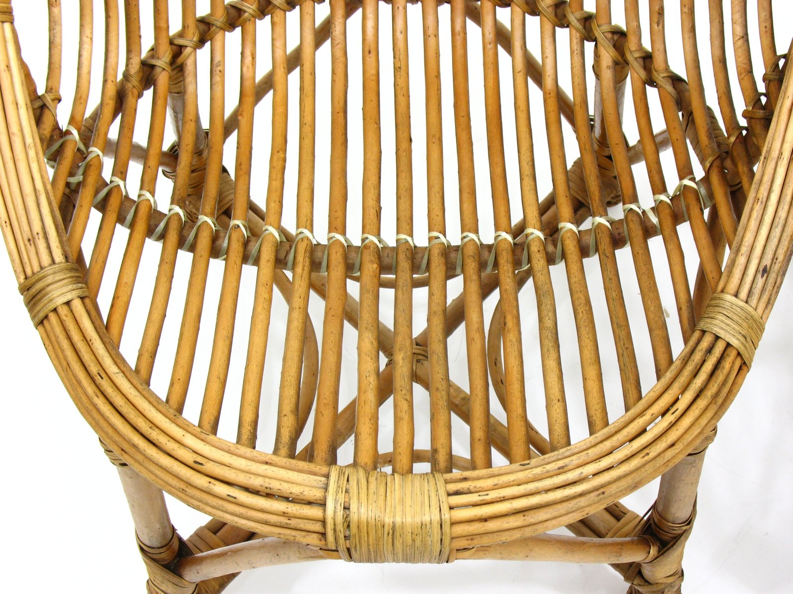 Gartenmöbel aus Korbgeflecht, 1980er bei Pamono kaufen