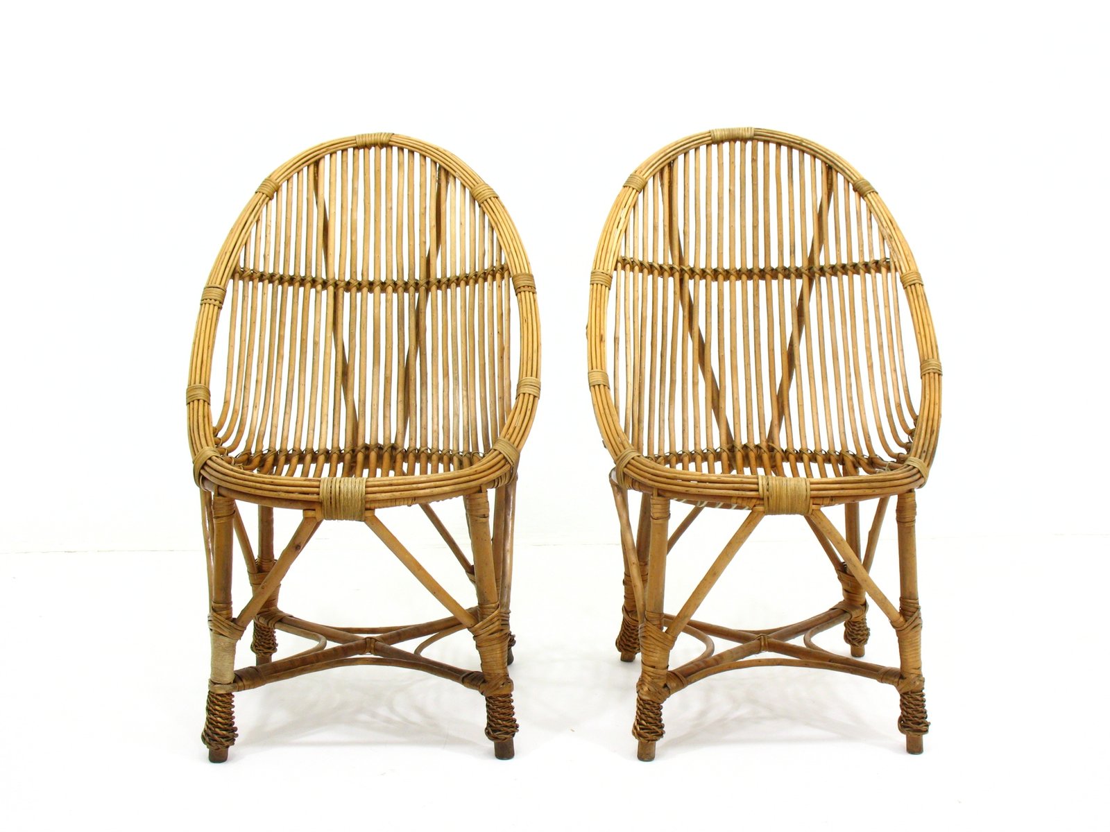 Gartenmöbel aus Korbgeflecht, 1980er bei Pamono kaufen