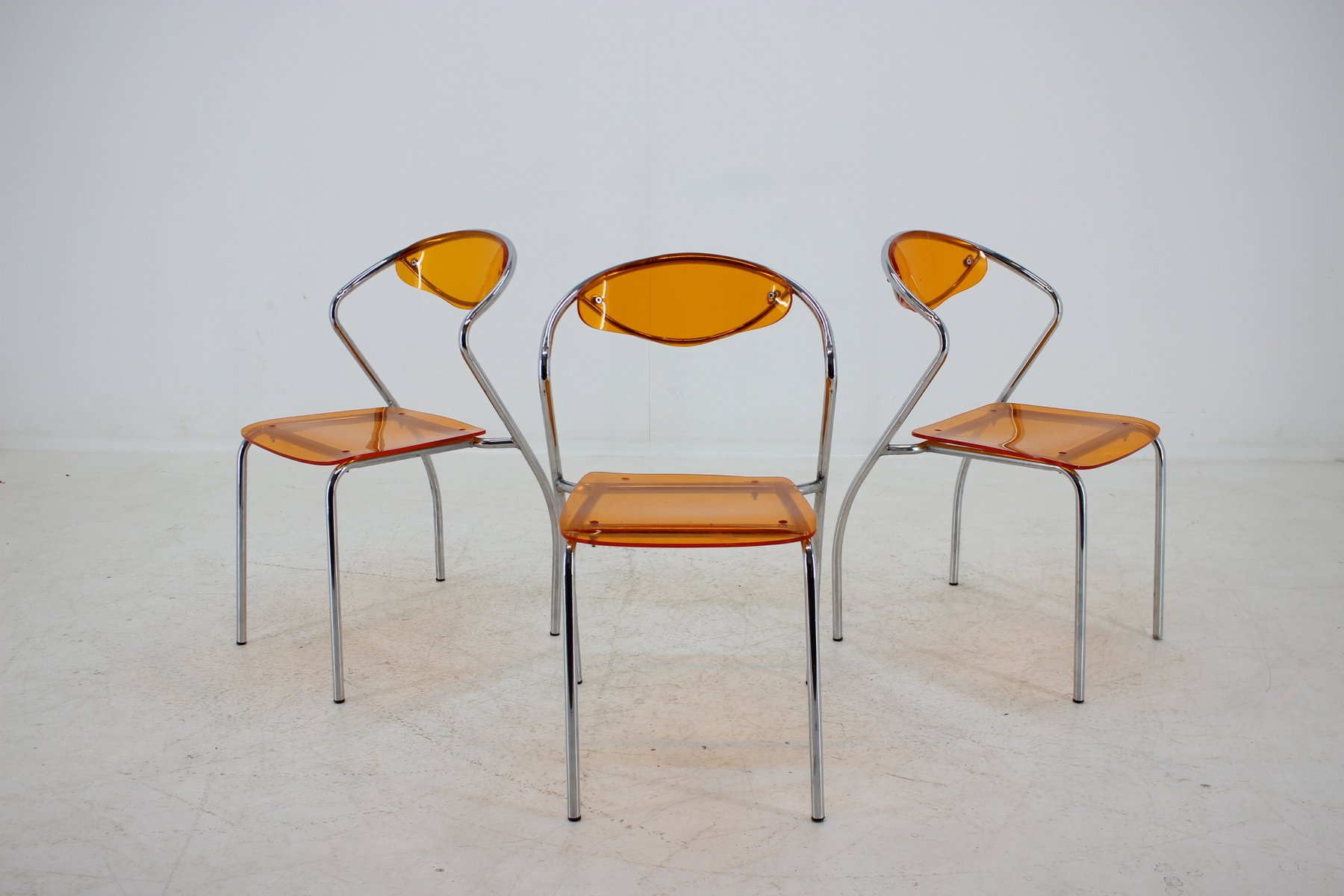 Lustre Vintage Années 1970 – 8 Branches Laiton Et Verre, Pour Salle à Manger