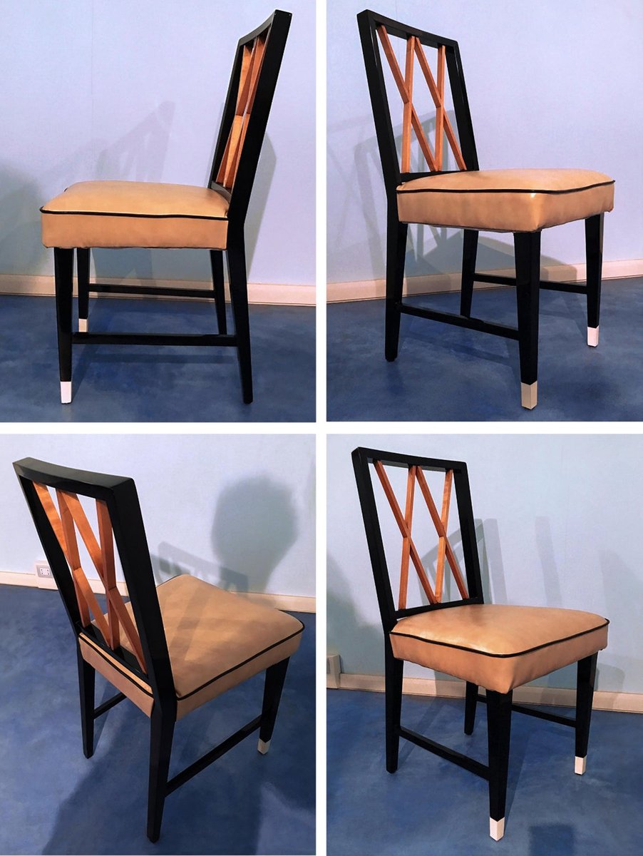 Italienische Mid-Century Esszimmergarnitur aus Palisander, 1950er bei