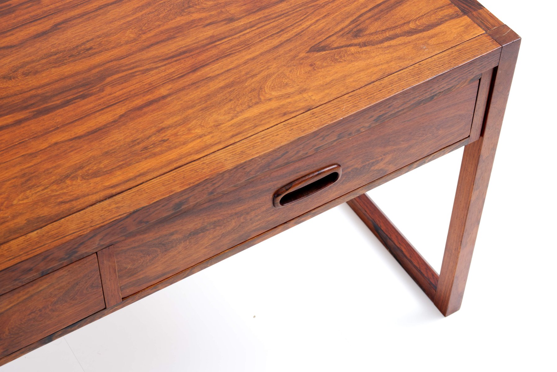 MidCentury Rosewood Console Table for sale at Pamono