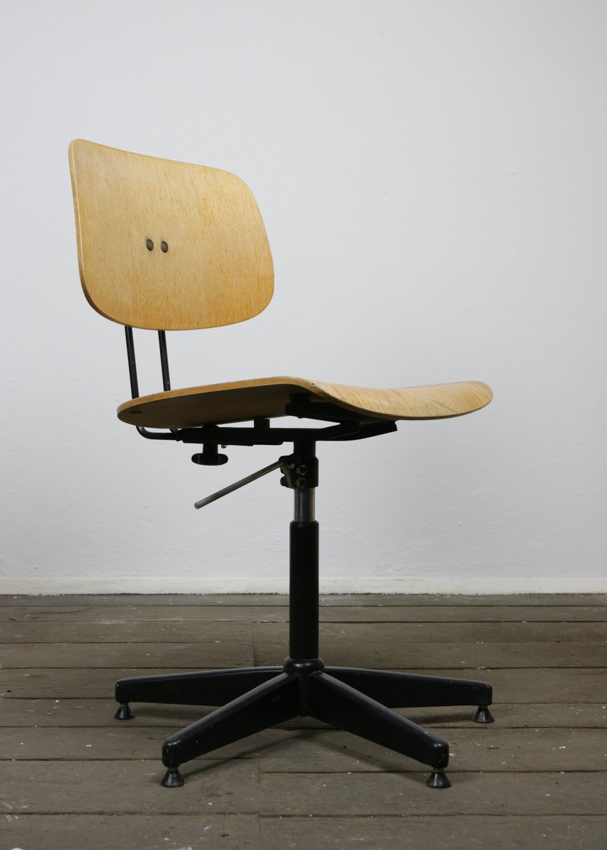 Plywood Desk Chair from Stol Kamnik, 1970s for sale at Pamono
