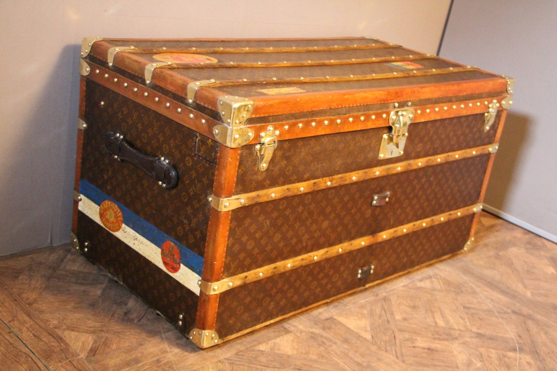 Monogram Trunk by Louis Vuitton, 1930s for sale at Pamono