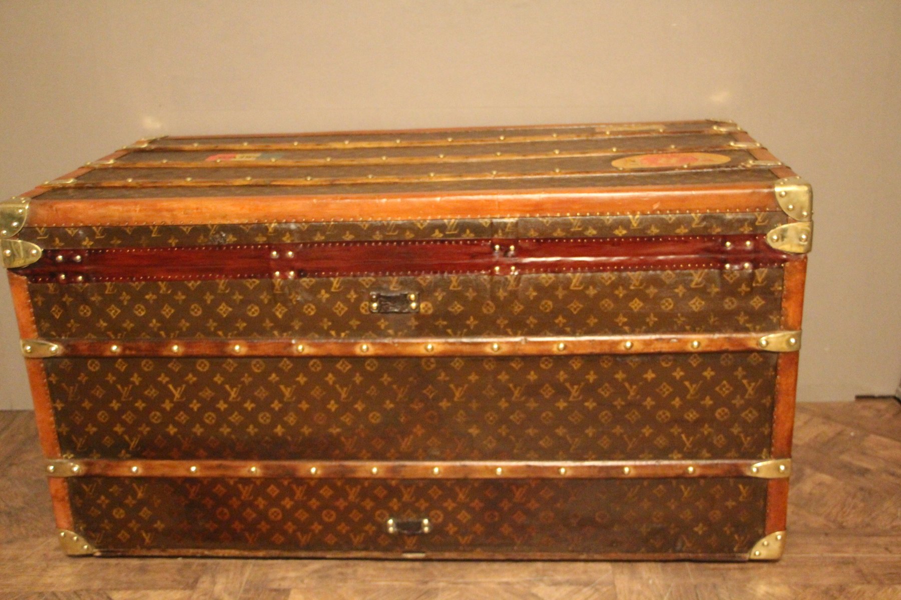 Monogram Trunk by Louis Vuitton, 1930s for sale at Pamono