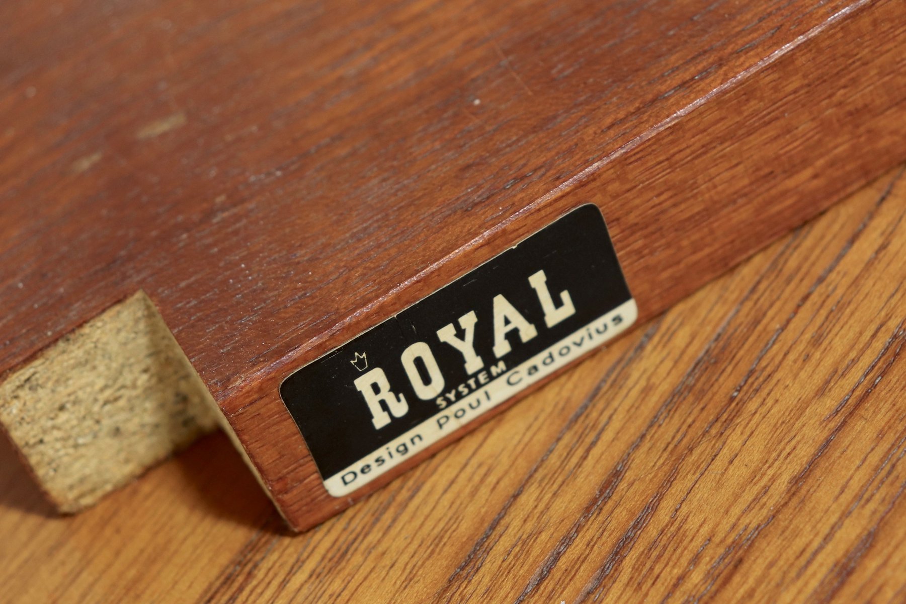 Royal Regalsystem Aus Teak Von Poul Cadovius Fur Cado 1960er Bei Pamono Kaufen