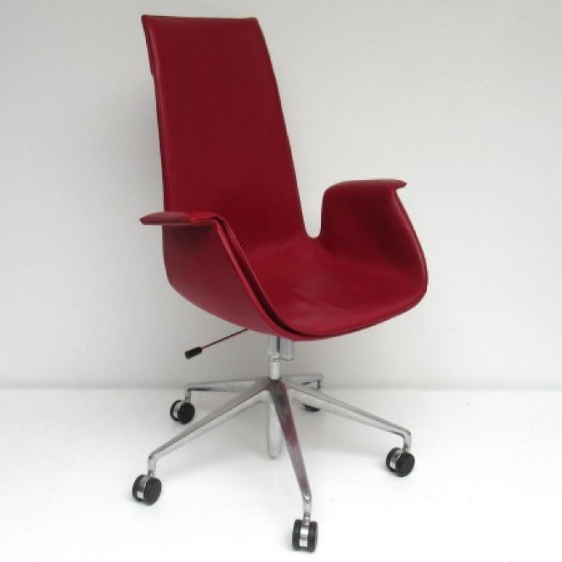 MidCentury Swivel FK Bucket Chair by Preben Fabricius & Jørgen