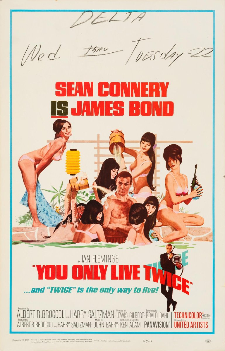 You Only Live Twice Poster By Robert Mcginnis 1967 For Sale At Pamono You Only Live Twice Poster By Robert Mcginnis 1967 For Sale At Pamono