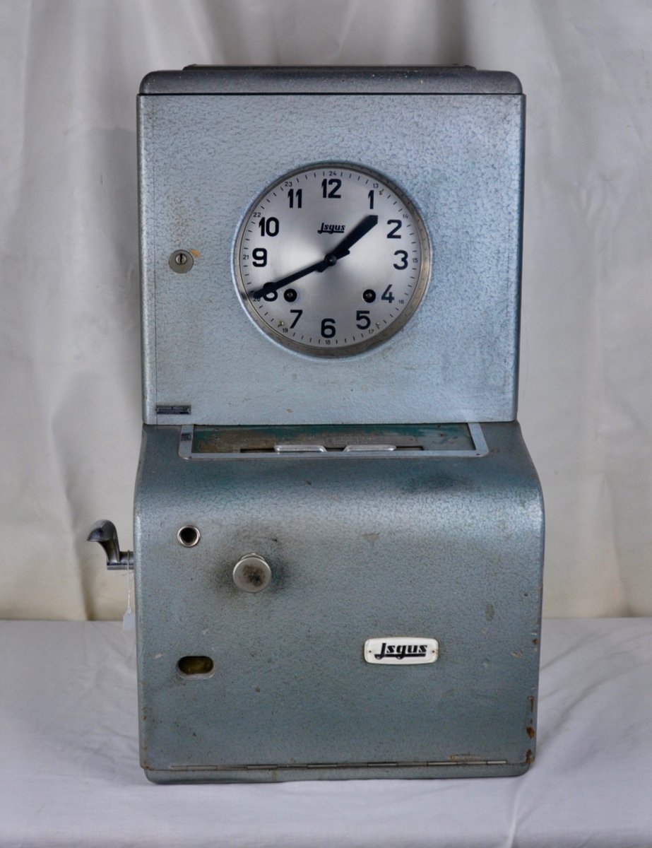 Clock from Isgus, 1970s for sale at Pamono