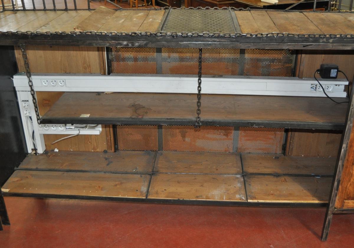 Industrielle Vintage Lagerbank bei Pamono kaufen