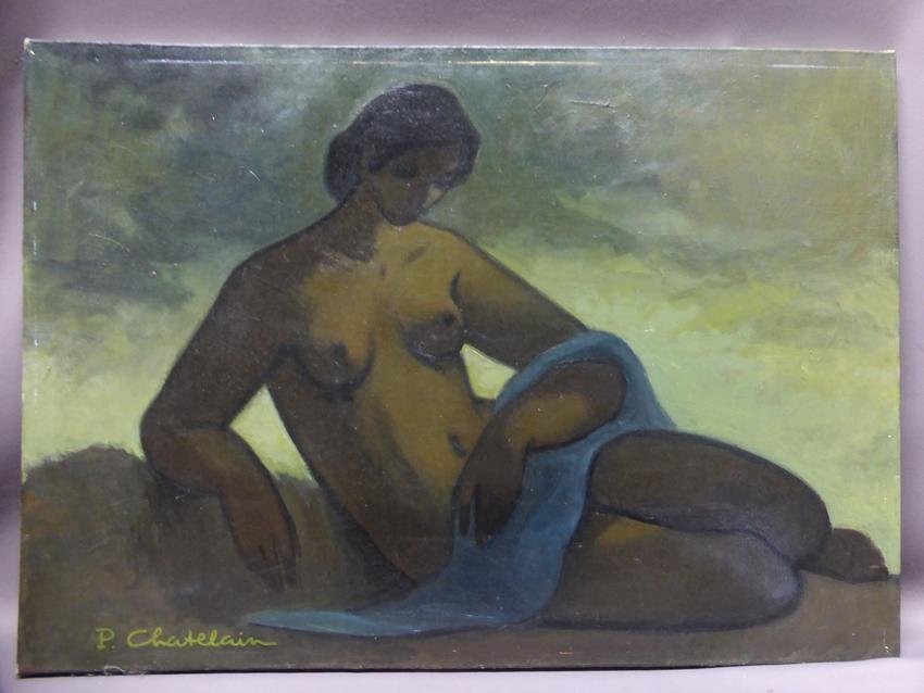 Reverie Painting By Paul Chatelain For Sale At Pamono