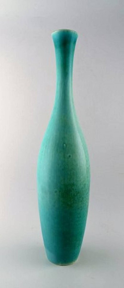 Large Floor Vase in Ceramic by Carl Harry Stålhane for Rörstrand for