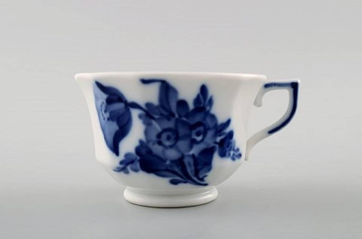 Royal Copenhagen Blue Flower Angular Espresso Cups, 1957, Set of 10 for