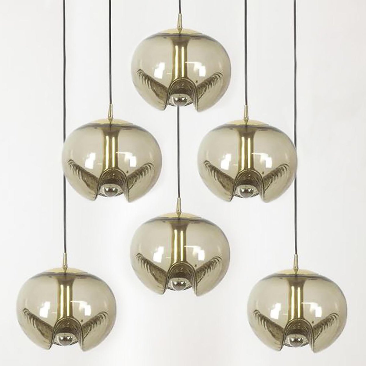 Light Fixture by Koch & Lowy, 1970s for sale at Pamono
