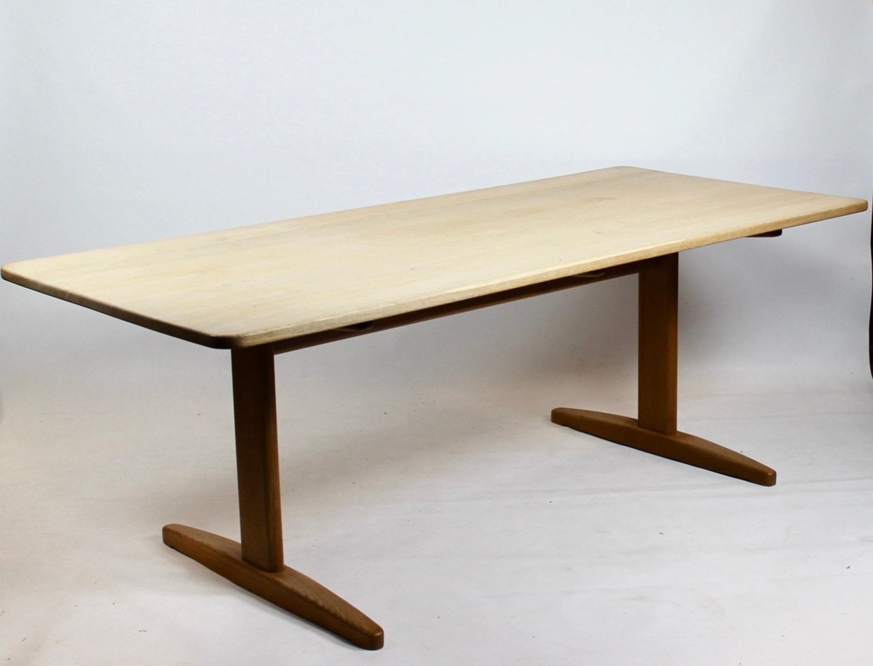 Oak Model 18 Shaker Dining Table By Brge Mogensen Oak Model 18 Shaker Dining Table By Brge Mogensen