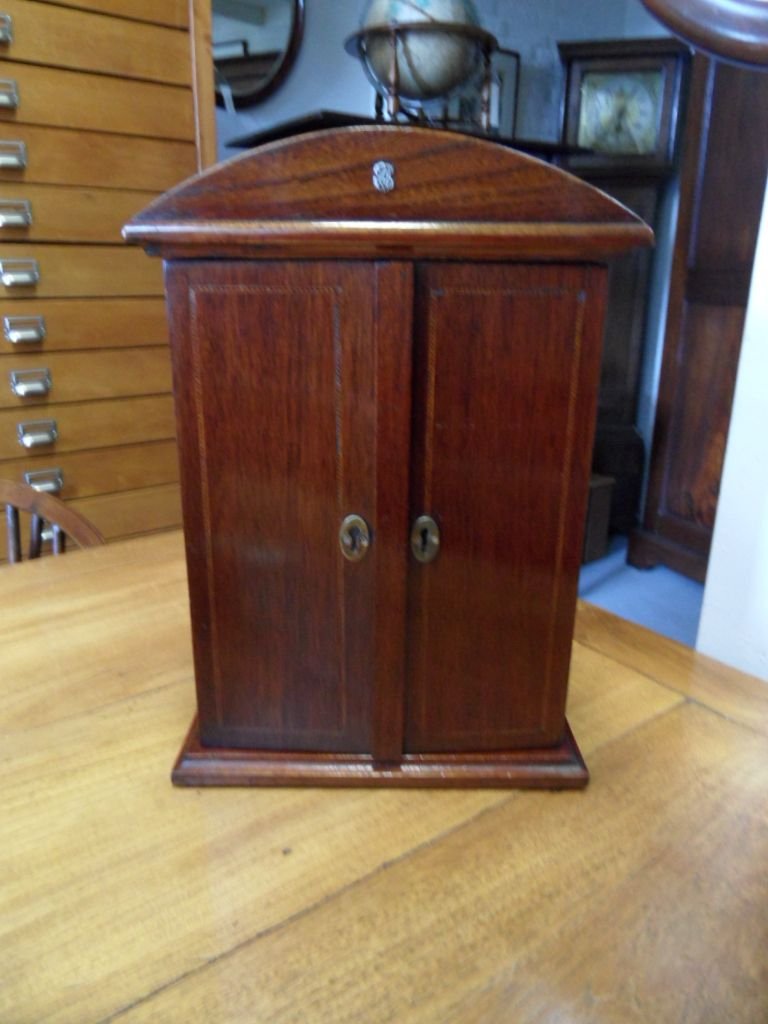 Mahogany Jewelry Cabinet 1940s For Sale At Pamono