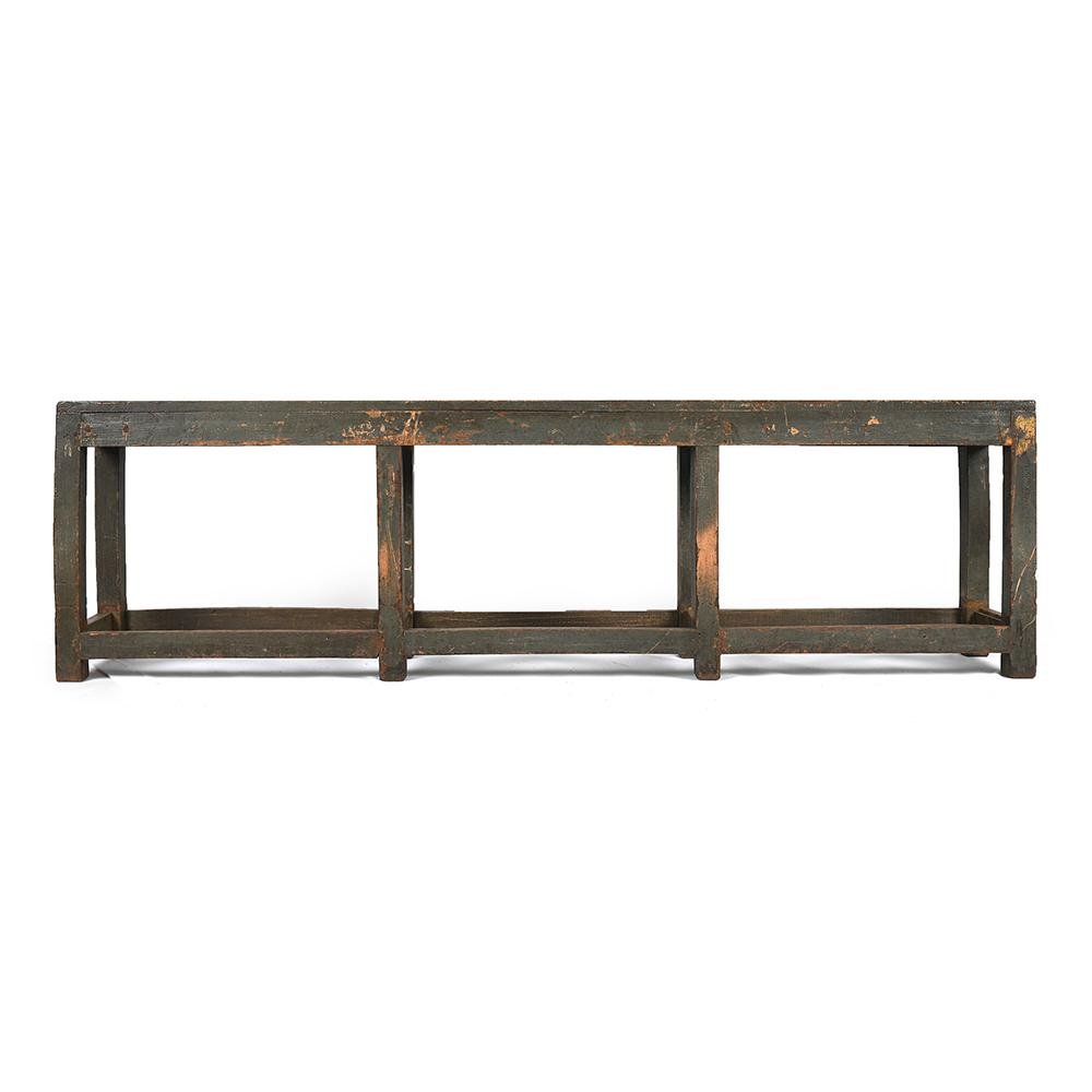 Long Wooden Table for sale at Pamono