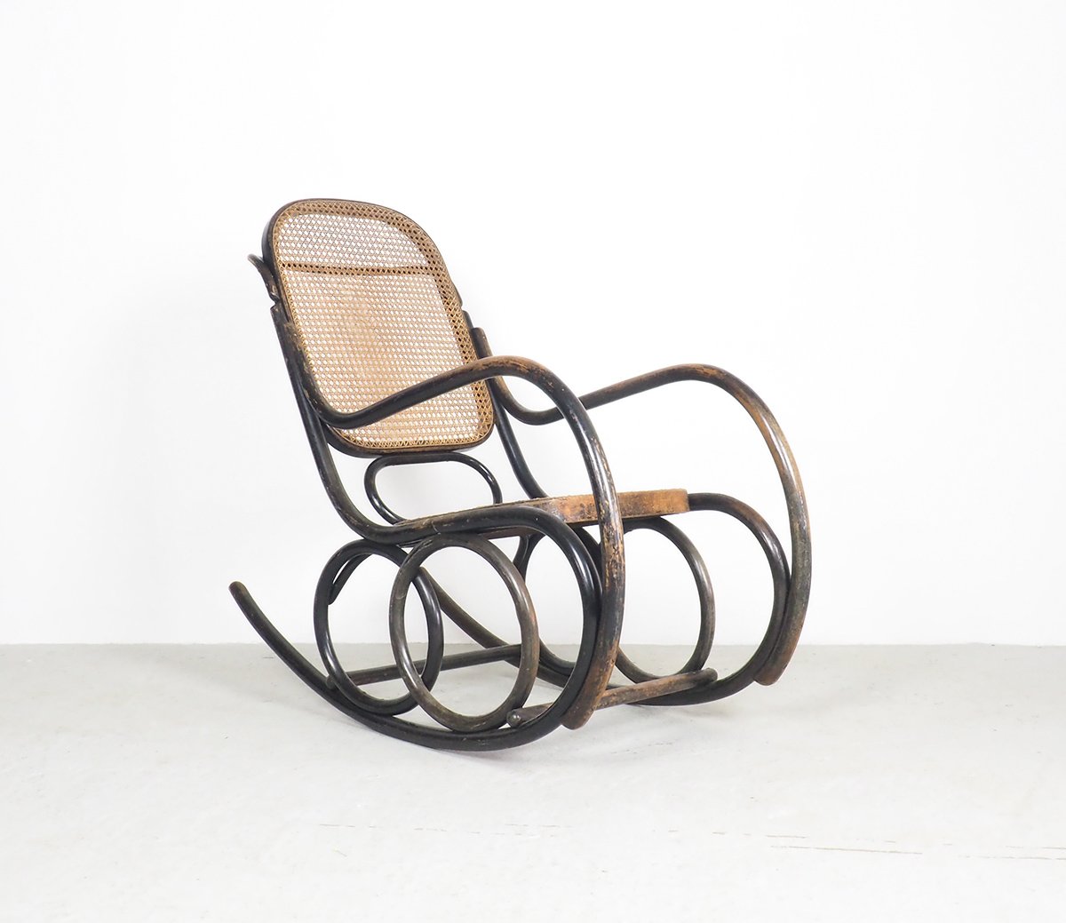 Bentwood Rocking Chair by Michael for TON, 1950s