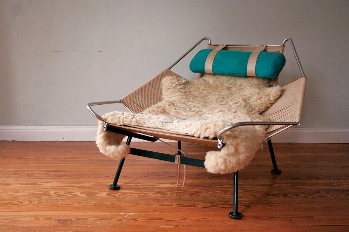 Flag Halyard Chair by Hans J. Wegner for Getama for sale