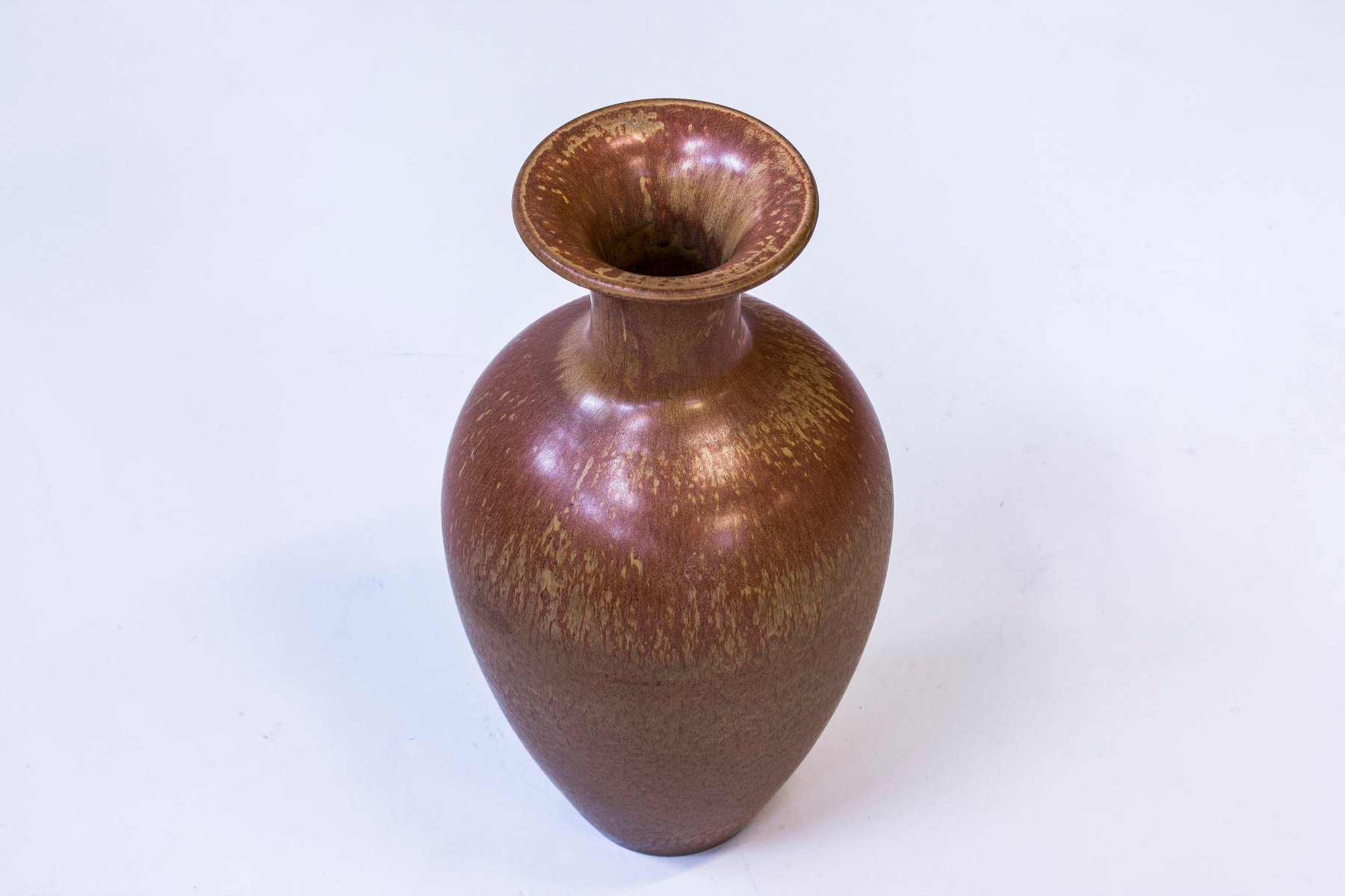 Stoneware Floor Vase by Gunnar Nylund for Rörstrand, 1950s for sale at
