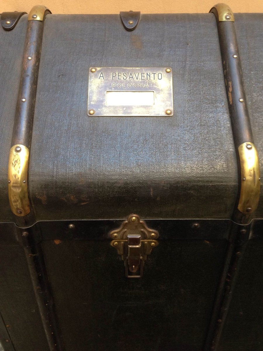 Vintage Wardrobe Trunk for sale at Pamono