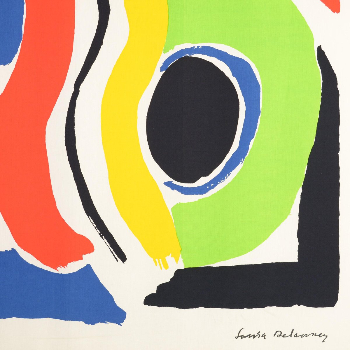 Large Print on Canvas of Sonia Delaunay by Jacques Damase