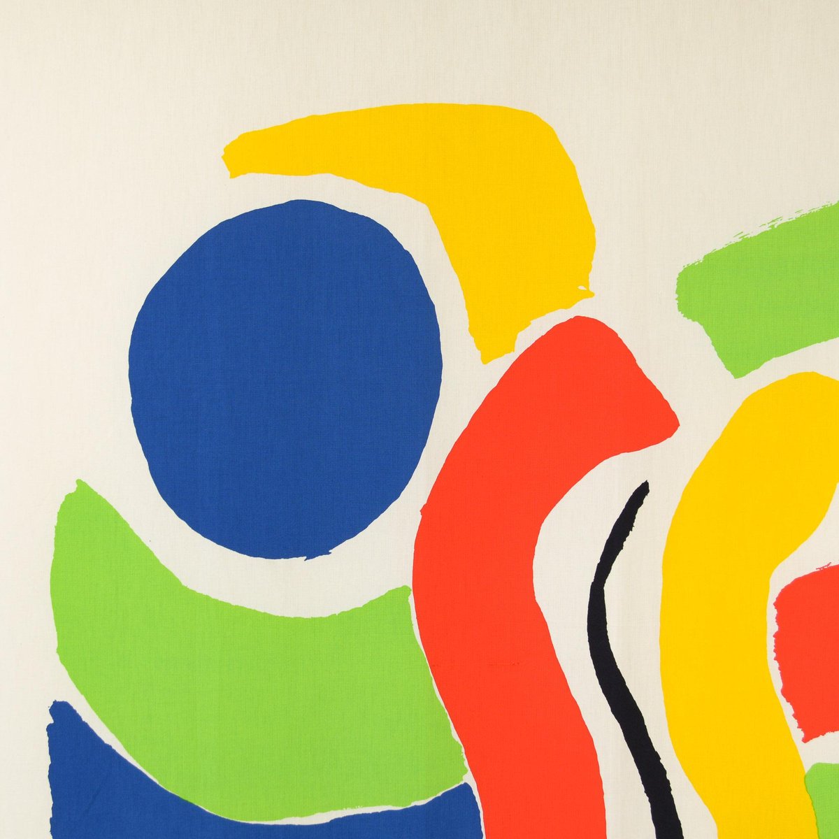 Stampa grande su tela di Sonia Delaunay di Jacques Damase