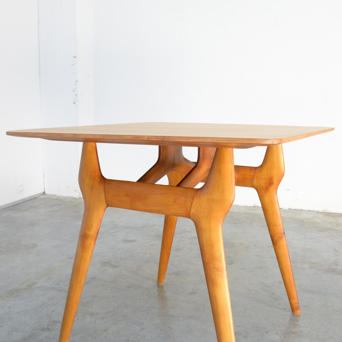 Kartentisch im Stil von Ico Parisi, 1950er bei Pamono kaufen