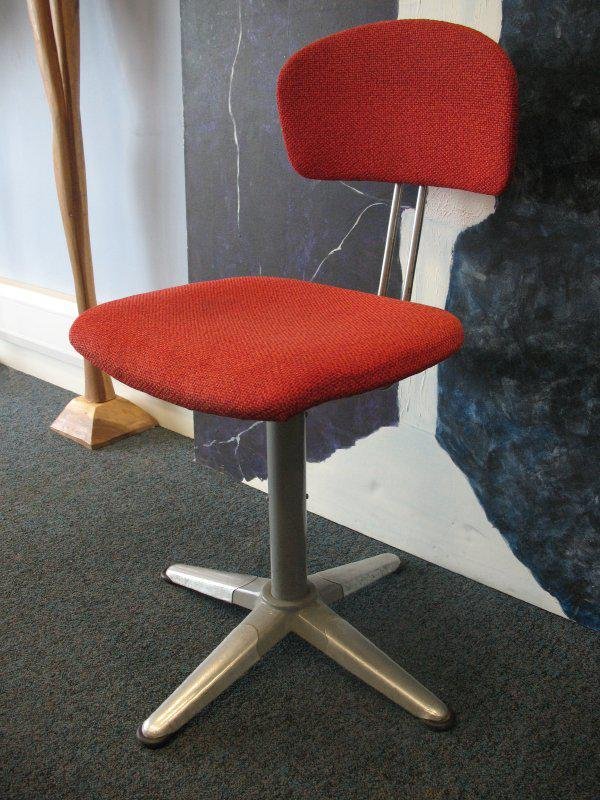 Vintage Metal Office Chair En Vente Sur Pamono Vintage Metal Office Chair
