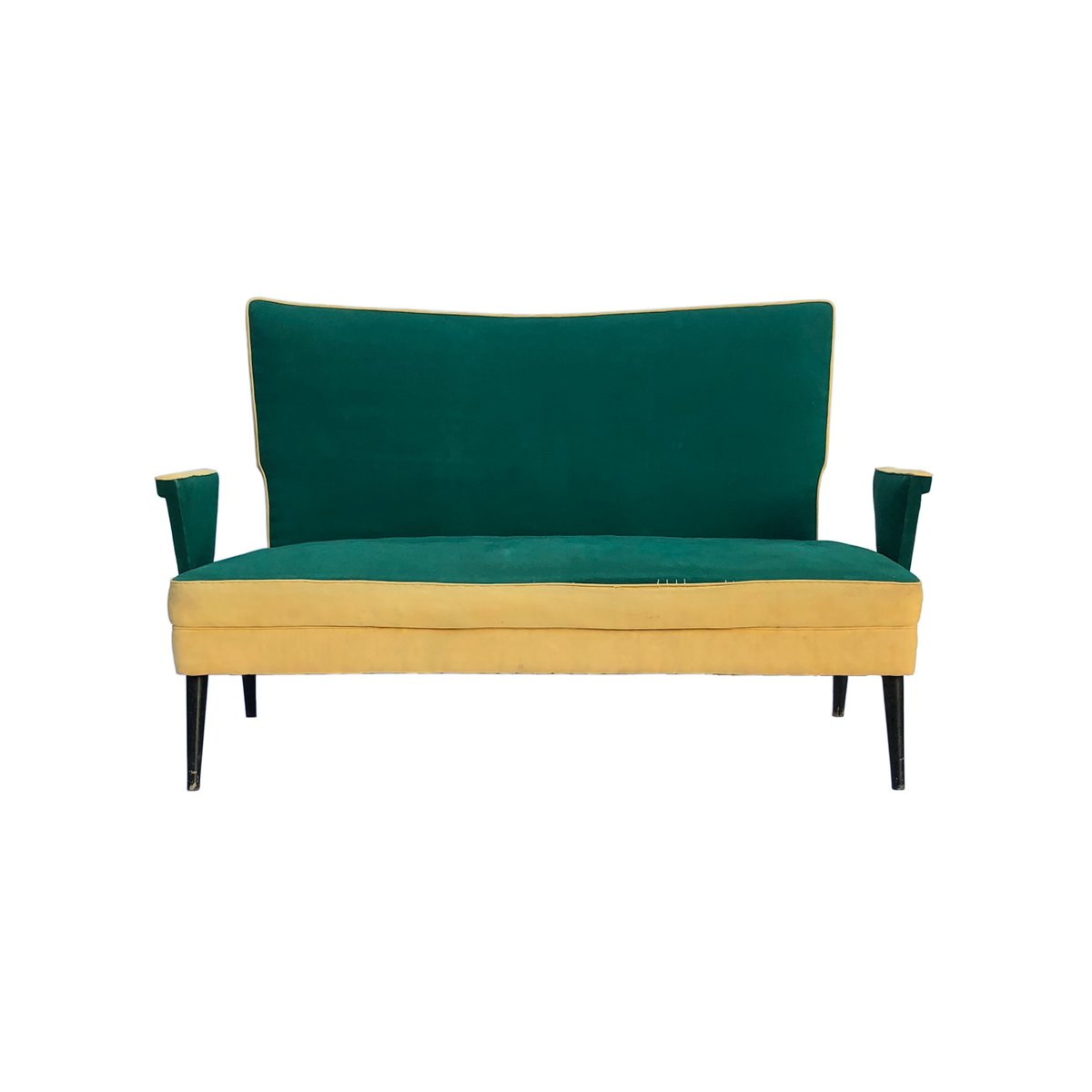 mid century italian love seat sofa 1950s HWT-644671