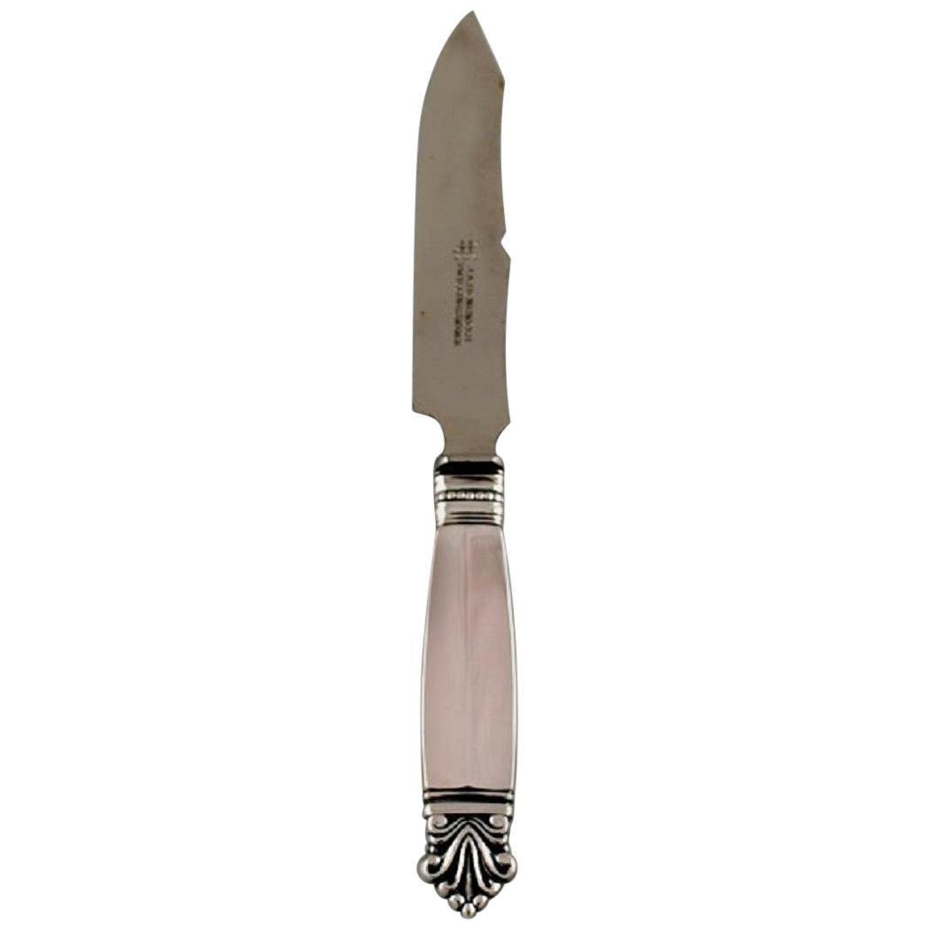 Jensen Acorn Cheese Knife in Sterling Silver, 1923 for sale at Pamono