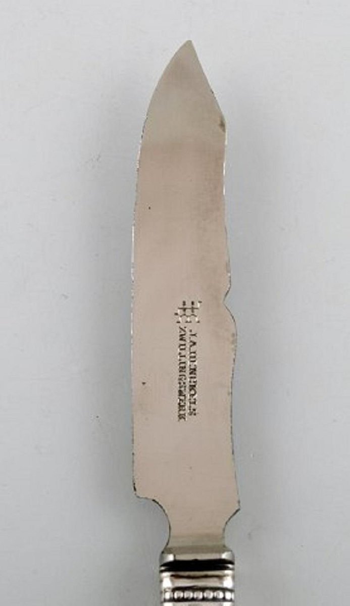 Jensen Acorn Cheese Knife in Sterling Silver, 1923 for sale at Pamono