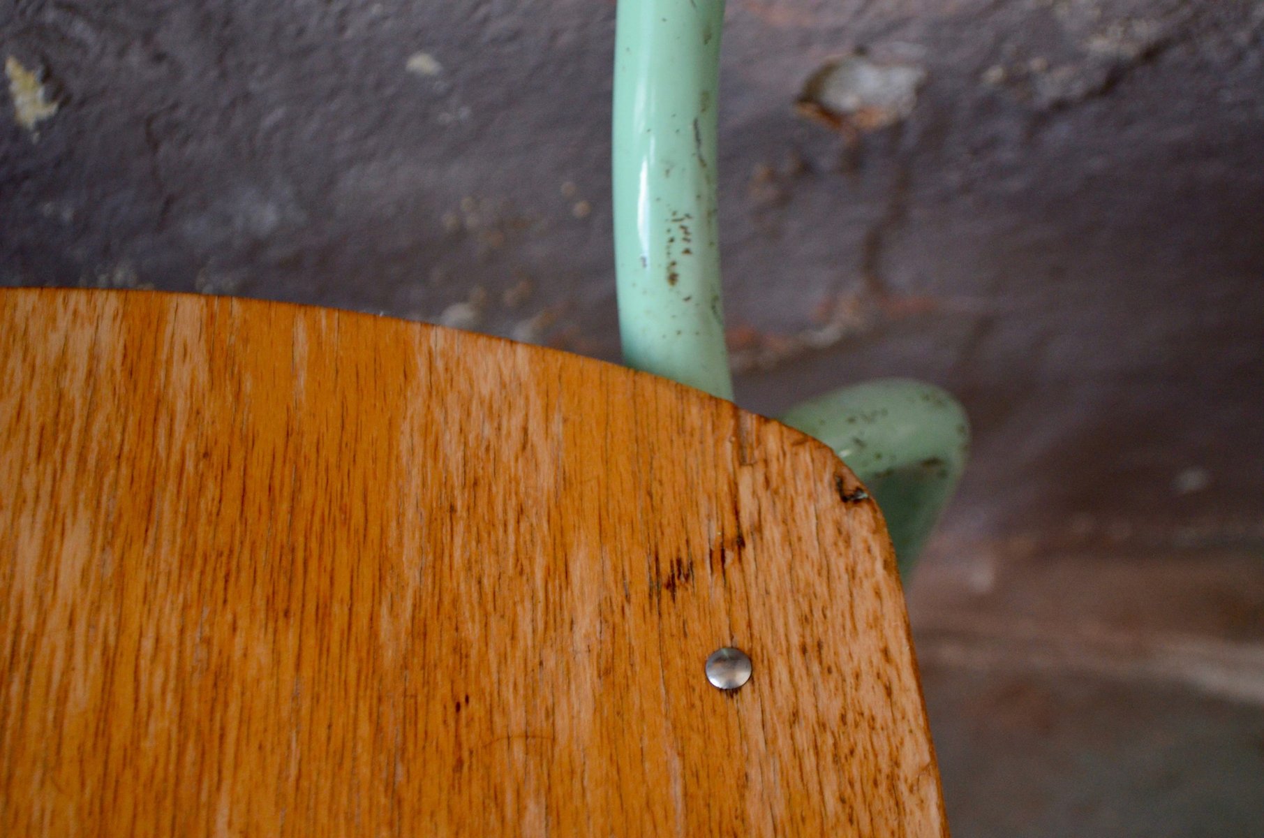 Silla de comedor industrial vintage, años 60 en venta en Pamono