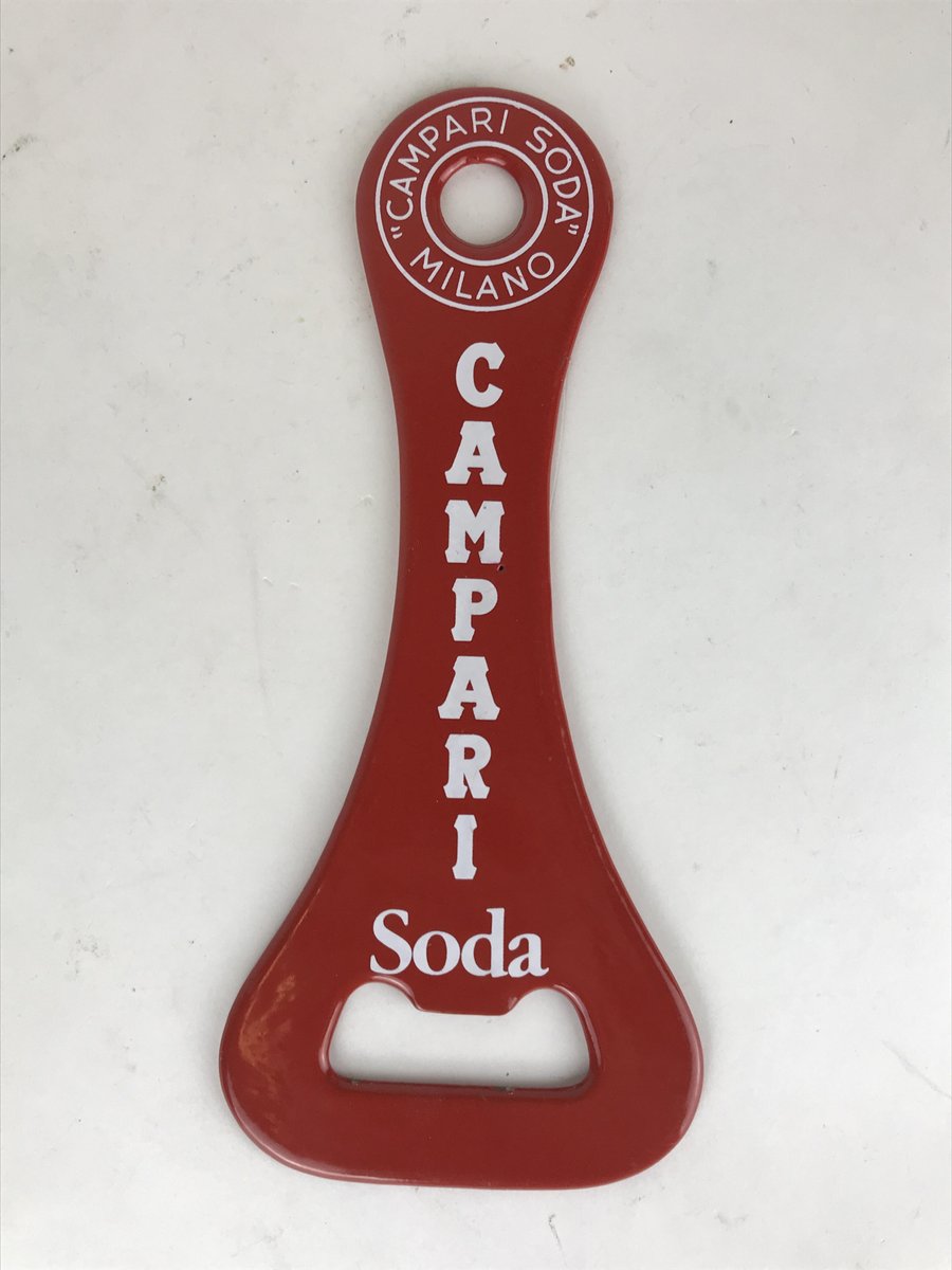 Italienischer Roter Metall Campari Soda Flaschenoffner 1970er Bei Pamono Kaufen