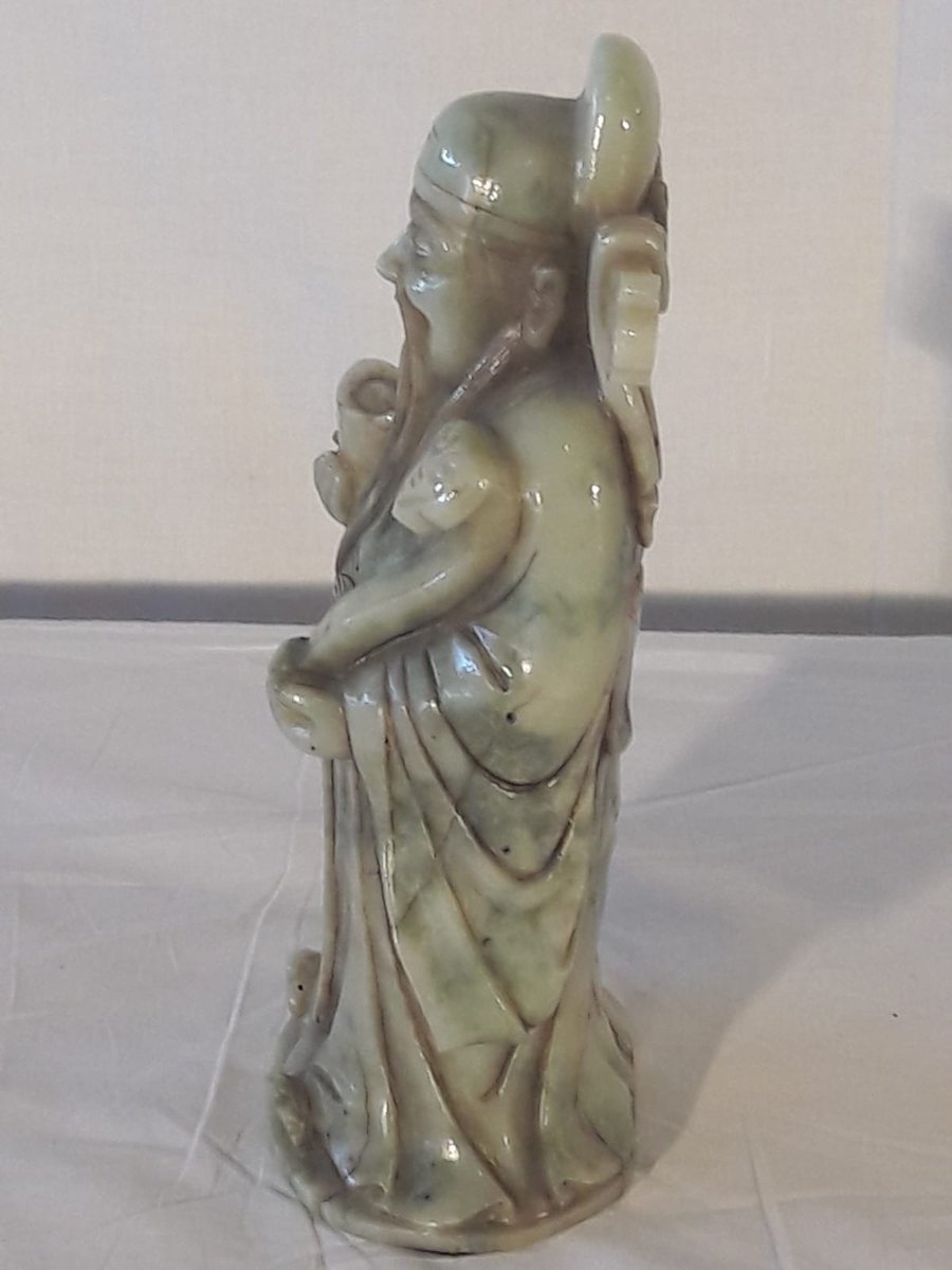 Antique Jade Sculpture for sale at Pamono