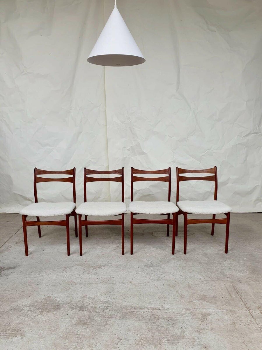 sheepskin on dining chairs