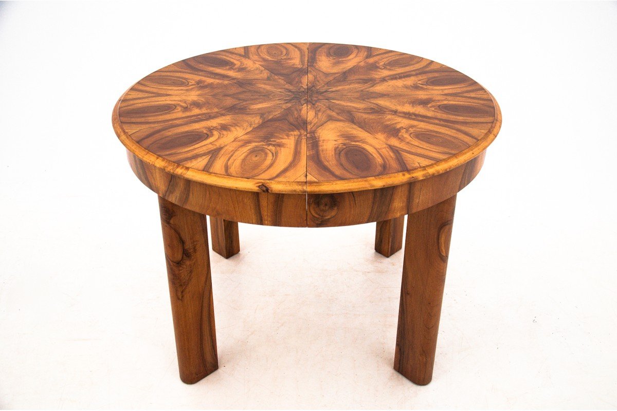 Klappbarer Art Deco Esstisch, 1940er bei Pamono kaufen