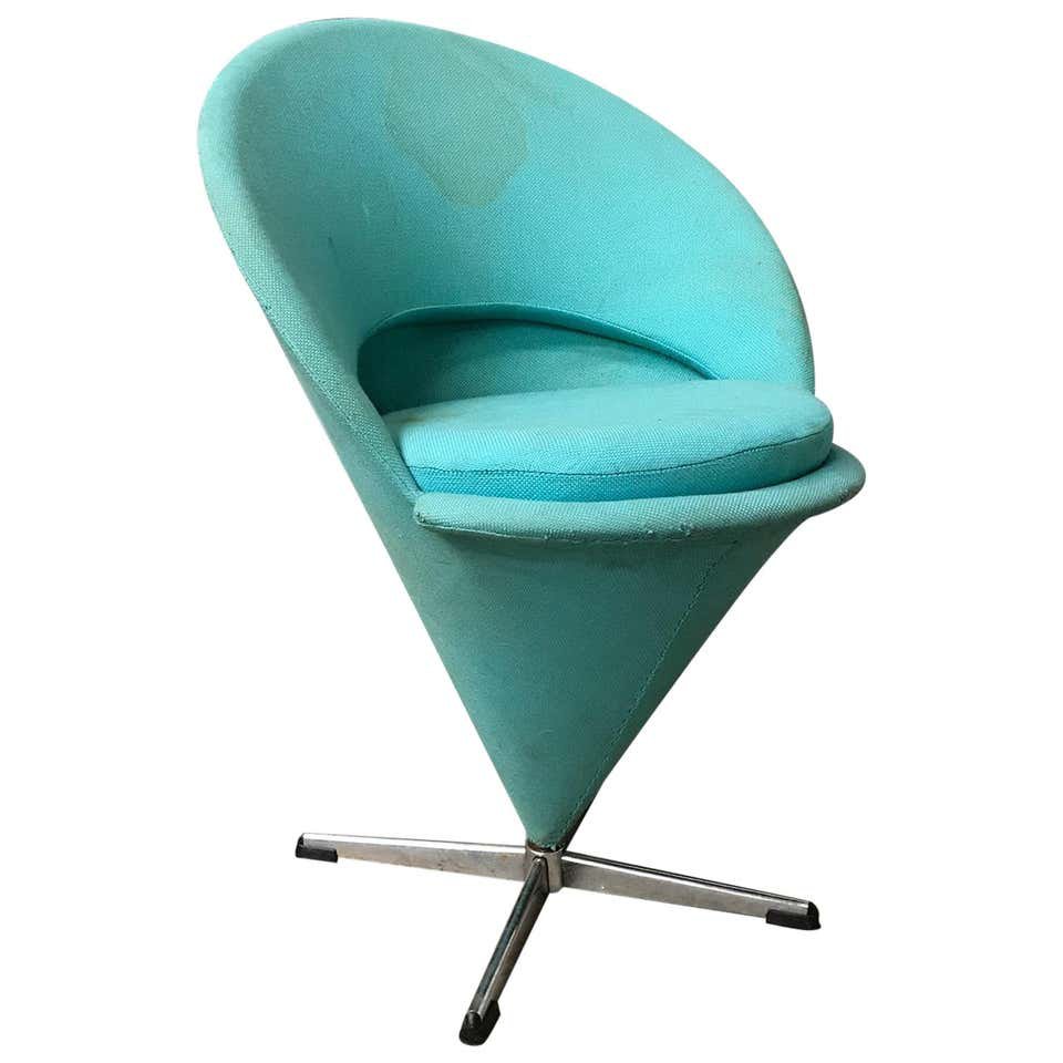 Cone Chair in Türkis von Verner Panton für Rosenthal, 1970er bei Pamono