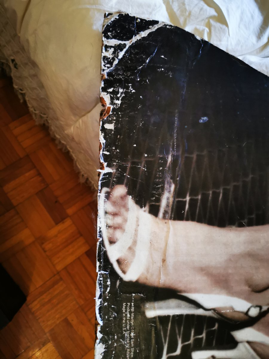 Marilyn Monroe Poster Produced under License by Sam Shaw for Advance